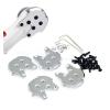 SHANBOYU 4Sets Metal Reinforcement Plate for D-JI Phantom 3 2 Motor Mount Base Protecting view 2
