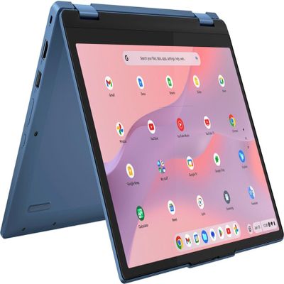 Lenovo Flex 3 3i 12.2" WUXGA Touch-Screen 2-in-1 Chromebook, Intel N100 with 4GB DDR5 Memory, 64GB eMMC, Chrome OS, Abyss Blue, 82XH0001US