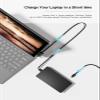 Surface Dock 2,Surface Docking Station 2 with 199W Power Supply,Type-C 4K Display Port*2,USBA*2/Type C*2 Data Transmission,1G Ethernet,Audio Compatible with Surface Laptop,Go,Pro 11/10,Book 3/2 view 4