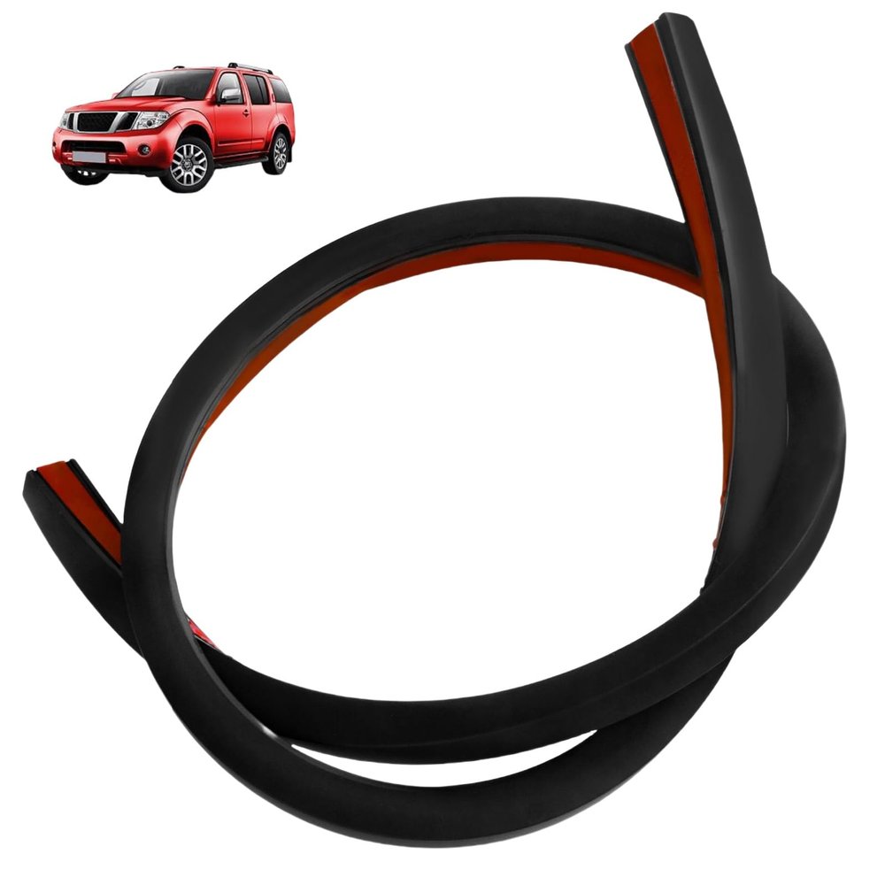 IWIWE Universal Car Wire Hider 3.28 Ft with Adhesive Backing for Hide Wires for Roof Rack Light BarWires to Secure The Car Recorder (Black,1Pack)