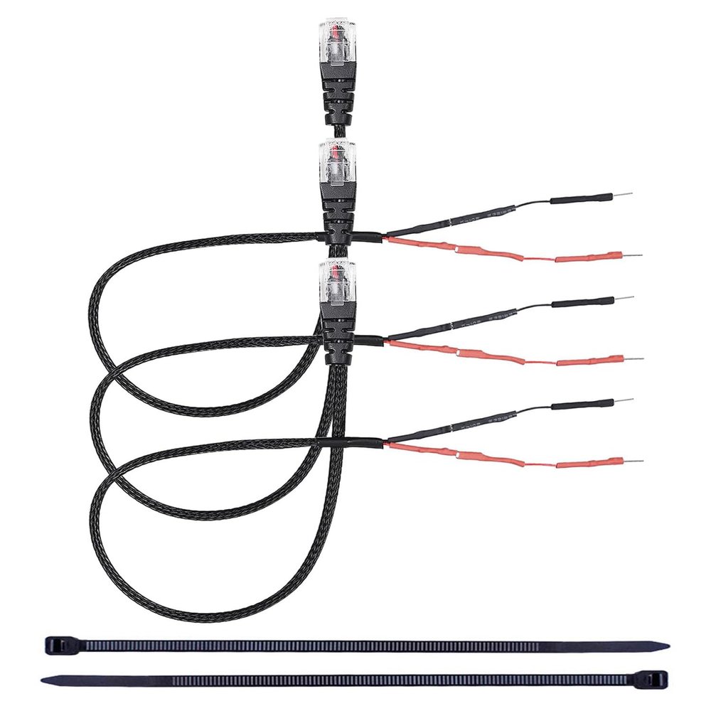Hodeoo RJ11 Power Cord Compatible with Uniden Radar Mirror Wire Detectors,Model (3005201U) Fits R1 R3 R4 R7 R8 (3 Pack)