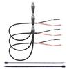 Hodeoo RJ11 Power Cord Compatible with Uniden Radar Mirror Wire Detectors,Model (3005201U) Fits R1 R3 R4 R7 R8 (3 Pack) view 1