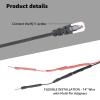 Hodeoo RJ11 Power Cord Compatible with Uniden Radar Mirror Wire Detectors,Model (3005201U) Fits R1 R3 R4 R7 R8 (3 Pack) view 2