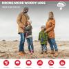 Wishouse Walkie Talkies for Kids Adults - Long Range Rechargeable 2 Way Radios,Gift,Hiking Accessories Camping Gear with Lamp,SOS Siren,NOAA Weather Alert,VOX,Easy to Use Red Blue 2 Pack view 4