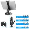 FTYUERT Drone toy accessories Aluminum Alloy Tablet Holder for D MAVIC AIR 2S /Mini 2/Mini 3 Remote Control Accessories Expansion Bracket 12.9in Ipad Mount view 4