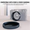 NEEWER Round Lens Hood for X100V/X100VI, Prevents Flare & Reflection, Not Compatible with Traditional Round Filters, Black, CA086 view 2