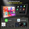 [2+64G] Android 15 Car Stereo for Hyundai Elantra Radio 2011 2012 2013, Wireless CarPlay Radio Android Auto, Hikity 9'' Touch Screen Car Radio GPS Mirror Link WiFi Backup Cam Bluetooth SWC FM/RDS view 4