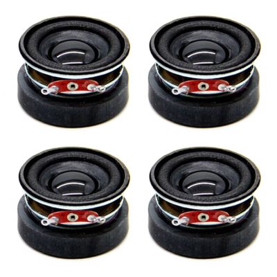 Beuiouer 4PCS 1.5 Inch Audio Speaker 4 3W 40mm Bass Multimedia Loudspeaker DIY Sound Mini Speaker for Home Theater, Black, 500320170