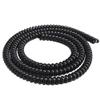 Beuiouer 6 PC 1M E-Bike Cable Pipe Protection Spiral Wrap Winding Cable Wire Protector Cover Tube TPU for Scooter Motorcycle, Black view 1