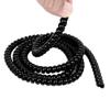 Beuiouer 6 PC 1M E-Bike Cable Pipe Protection Spiral Wrap Winding Cable Wire Protector Cover Tube TPU for Scooter Motorcycle, Black view 4