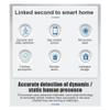 Beuiouer 1 PCS WiFi Human Presence Sensor MmWave Radar High Sensing Smart Home Human Body Presence Sensor Black Plastic view 4