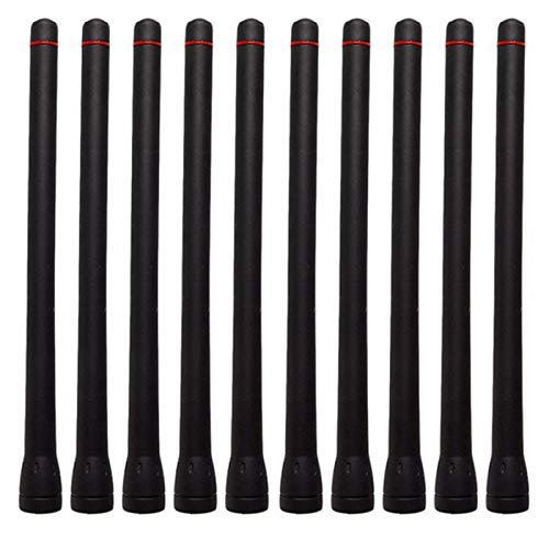 Beuiouer 10Pcs -SC55V VHF Antenna for Radio IC-F1000 F16 F33G F3026 F14 F15S F3002 F3021 F3063 F3161 F70 IC-V88 F3202D