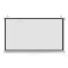 Wall Mounted Manual Projection Screens Pull Down Non Crease Projection Screen Curtain Projection Film Screen, 4: 3/16: 9, for Outdoor and Indoor Use, Home Cinema (White Fiberglass)(16:9 72in) view 1