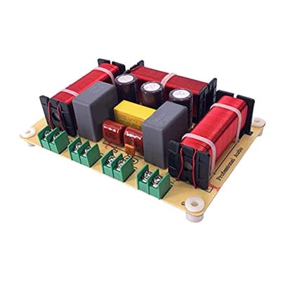 Beuiouer 1PCS 4 Way 300W Speaker Frequency Divider Home Theater HiFi Stereo 4Unit Circuit Stereo Audio Crossover Filters