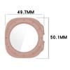 3Pack Compatible for Samsung Galaxy Watch 7 Ultra 47mm Screen Protector Case, All-Round PC Case Compatible for Galaxy Watch 7 Ultra 47mm Smartwatch (Silver/Starlight/Pink) view 2