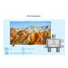Beuiouer Digital 2 Way Coaxial Cable Splitter 5-2400MHz, RG6 Compatible, Work with Analog/Digital TV Connections and Internet, Silver, 500317624 view 3
