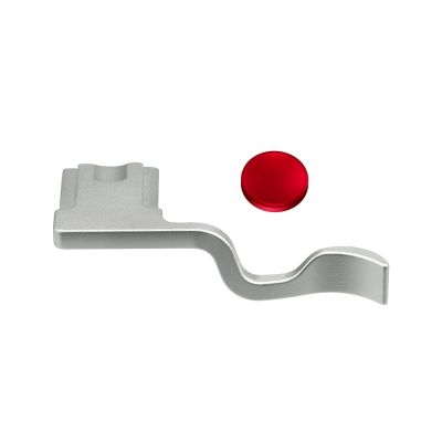 Metal Thumb Up Grip for for Fuji Fujifilm XT50 XT5 XT4 XT3 XT30 XT2 XT20 XT10 Digital Camera Hot Shoe Thumb Hand Grip Accessories (Silvery)