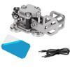 Beuiouer CW Scull Automatic Keys Automatic Radio HAM Send Telegram Double Paddlewith Stainless Steel Body Three Magnets view 1