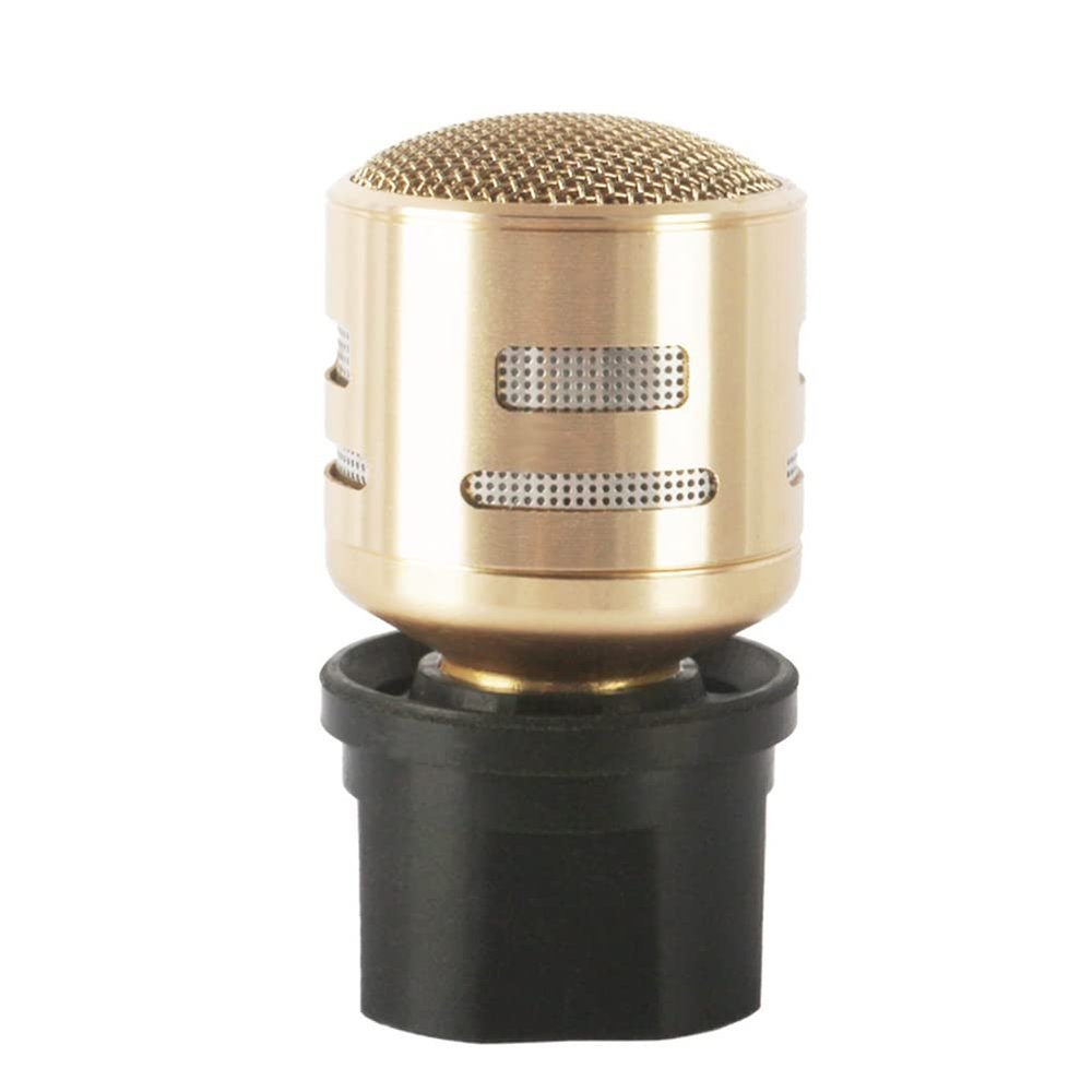 Beuiouer Professional Dynamic Microphone Core Capsules Replacement Microphone MIC Core N-M282, Black&Gold, 500310806