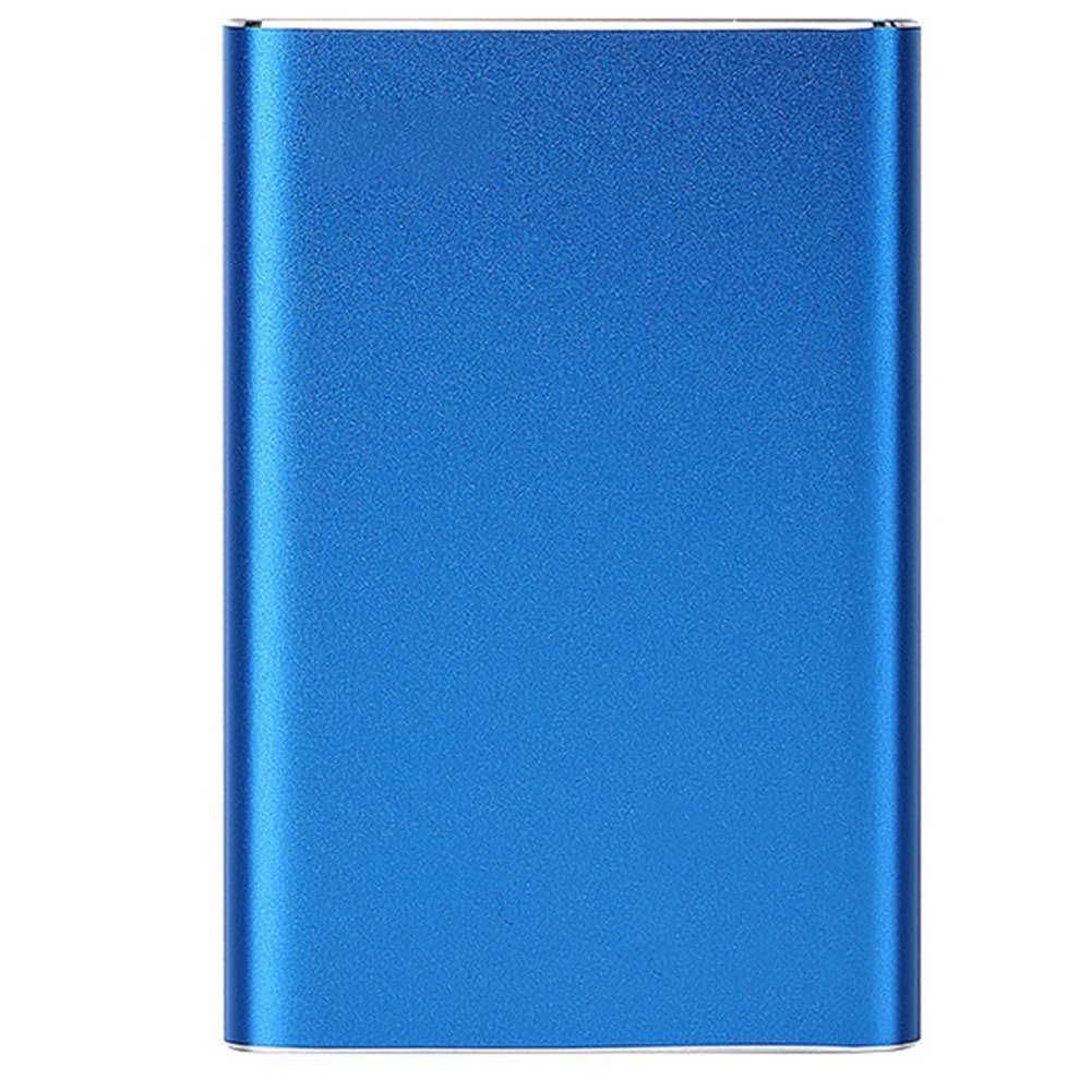 Beuiouer 2.5Inch External Mobile Hard Disk High Speed USB 3.0 320GB Storage Portable Hard Disk for Laptop Desktop PC Easy Install Blue