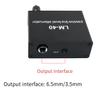 Beuiouer Audio Passive Attenuator,Line Output Signal Sound Card, Speaker, Microphone, High Low Level Converter +3.5 Line, Black, 500701297A1 view 3
