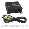 Beuiouer Audio Passive Attenuator,Line Output Signal Sound Card, Speaker, Microphone, High Low Level Converter +3.5 Line, Black, 500701297A1 view 4