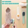 2 in 1 Multifunction Cleaning Brush, 2 in 1 Multifunction Cleaning Brush with Soap Dispenser, 2024 New Beyond Draw 2 in 1 Multifunction Cleaning Brush (White) view 2