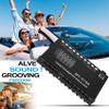 Beuiouer 7-Band Car Audio Equalizer, Adjustable 7 Bands EQ Car Amplifier Graphic Equalizer with CD/AUX Input Select Switch,Black view 2