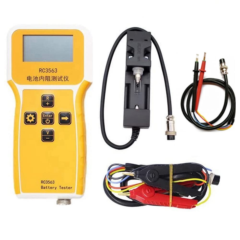 Beuiouer RC3563 Battery Internal Resistance Voltage 3-Digit Battery Tester True Four-Wire AC Lithium Battery Detector(B)