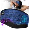 LC-dolida Sleep Headphones Wireless Bluetooth Headbands, Women Sports Earphones Sweat Head Bands, Over-Ear Headphones Headbands for Women's Hair Ultra-Thin Perfect for Side Sleepers Workout Yoga view 1