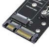 Beuiouer M.2 SATA Adapter M2 to SATA Adapter M.2 to SATA Adapter M.2 NGFF Converter 2.5inch SATA3 Card B Key for 2230-2280 M2 SSD, Black, 500303001 view 4