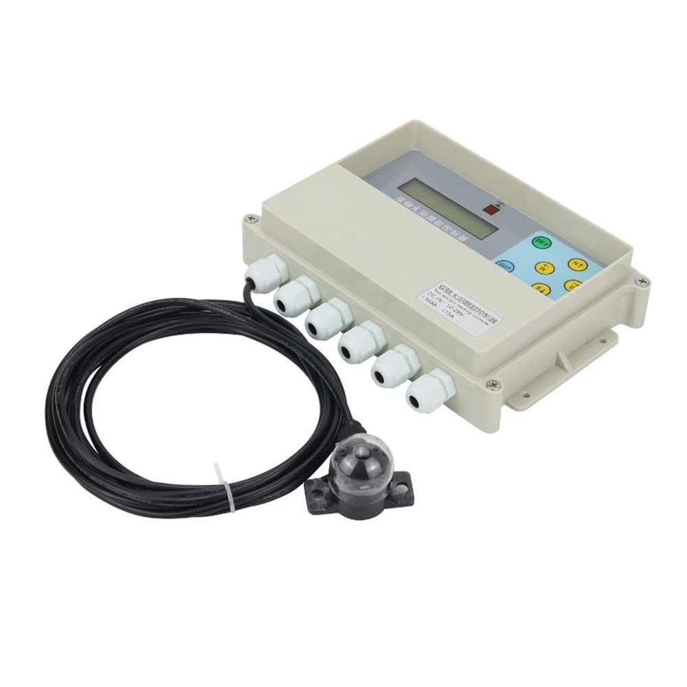 Beuiouer Dual Solar Tracker Controller Sun Tracker Automatic Tracking Controller System Platform Tracking
