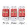 PXRZXBICQ SPD DC 500V 800V 1000V 2P 20~40KA Surge Protection Device Arrester Low Voltage House 2 Poles Surge Protector for PV Photovoltaic(DC 500V) view 2