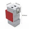 PXRZXBICQ SPD DC 500V 800V 1000V 2P 20~40KA Surge Protection Device Arrester Low Voltage House 2 Poles Surge Protector for PV Photovoltaic(DC 500V) view 3