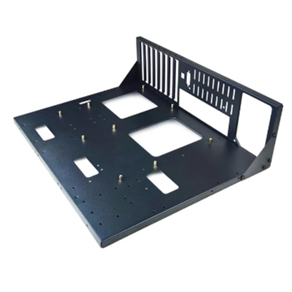 Beuiouer Open Computer Chassis Dual-Way Server E-ATX/ATX Motherboard Bracket Test Rack Open Cooling Rack(EATX), Black, 500386654A2