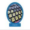 BLEWAY Large Print Computer Keyboard Sticker, High Contrast Keyboard Sticker with Oversized Print Letters for Visually Impaired Low Vision Individuals (Yellow+Black), Extra Large Symbols view 2