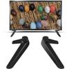 Beuiouer Universal TV Stand, Table Top TV Stand Base Replacement, TV Base Pedestal Feet TV Stand Mount Legs 17mm-20mm Easy to Use view 2