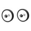 Beuiouer 2 Piece EP LP Vinyl Record Label Cleaning Protective Sleeve Black MS+Silica Gel Waterproof Cleaning Clip Record Holder view 1