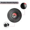 Beuiouer 2 Piece EP LP Vinyl Record Label Cleaning Protective Sleeve Black MS+Silica Gel Waterproof Cleaning Clip Record Holder view 4
