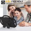AVAWO Kids Case for New iPad 9th Generation 10.2 inch 2021 with Lanyard,iPad 8th/7th Generation Case for Kids, Shockproof Handle Stand Shoulder Strap Bumper Cover for iPad 2021/2020/2019,Black view 4