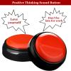 Red Record Buttons Recordable Button 30 Second Recording Buttons for Classroom Encouragement Words Desk Learning Record Daily Task view 4