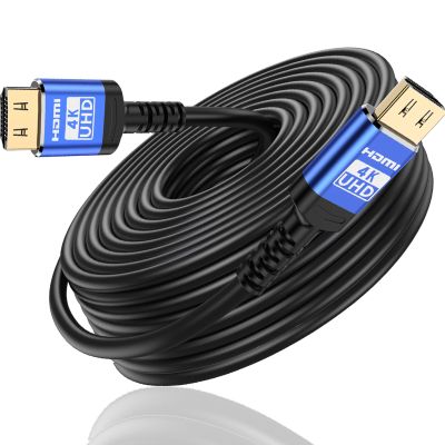 Adrenenjoyer 75 ft hdmi Cable with Gripping Connectors,4k Ultra high Speed Ethernet 2.0 Flexible Cord Support 4K@60Hz HDR,HDCP2.2,ARC,3D and CEC for HDTV/PS4/3/Xbox/Monitor/Projector ect
