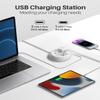 Flat Plug Power Strip with USB C Ports, KOOSLA Travel Extension Cord No Surge Protection - 2 Outlets 3 USB Ports(1250W) - Cruise Essentials for Cruise Ship, Home, Office, Dorm Room, 10ft view 2