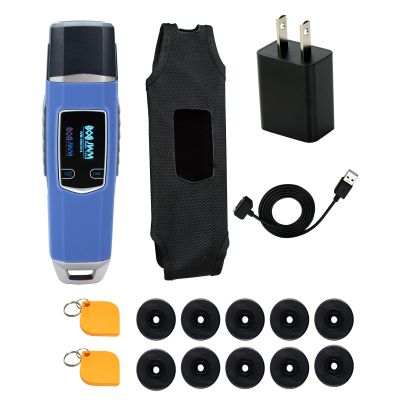 JWM Security Guard Patrol Tour System with Flashlight for Night Patrol, RFID Patrol Wand with Free Cloud Software, for Hotels, Warehousing, Logistics