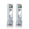 2 Pack 10GBase-SR Transceiver with 50 Pack SFP Dust Cover, 10G Multimode SFP+ LC Module for Cisco SFP-10G-SR, Meraki, Ubiquiti and More (MMF,850nm,300m,DDM) view 2