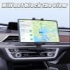 LYFICCS Car CD Tablet Mount Universal Vehicle CD Slot Holder for iPad 4-12.9'' Pro/Air/Mini, iPhone 15/14/ 13/12/ Kindle Fire HD, Galaxy and More 4-12.9'' Tablet Phone view 2