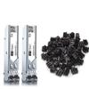 2 Pack 1000Base-SX Transceiver with 50 Pack SFP Dust Cover, 1.25G Multimode SFP LC Module for Cisco GLC-SX-MMD, Meraki, Ubiquit and More (MMF 850nm,550m,DDM) view 1