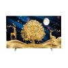 AIZYR Universal TV Cover Dustproof Slipcover TV Screen Stretchable TV Protection Cover,Indoor Bedroom Living Room Decoration Dust Cover,60inch view 1