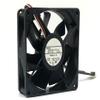 Ailsa Hexi 08025SA-12P-AL 80x80x25mm DC 12V 0.30A 3-Wire Cooling Fan view 2