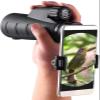 DirectNine Basics High Power Binoculars, 15x50 Monocular Telescope, High Power Waterproof Monocular Telescope with 22mm Large View Eyepiece BAK4 Prism Lens Monocular for Adults Kids Bird Watching Concerts view 2